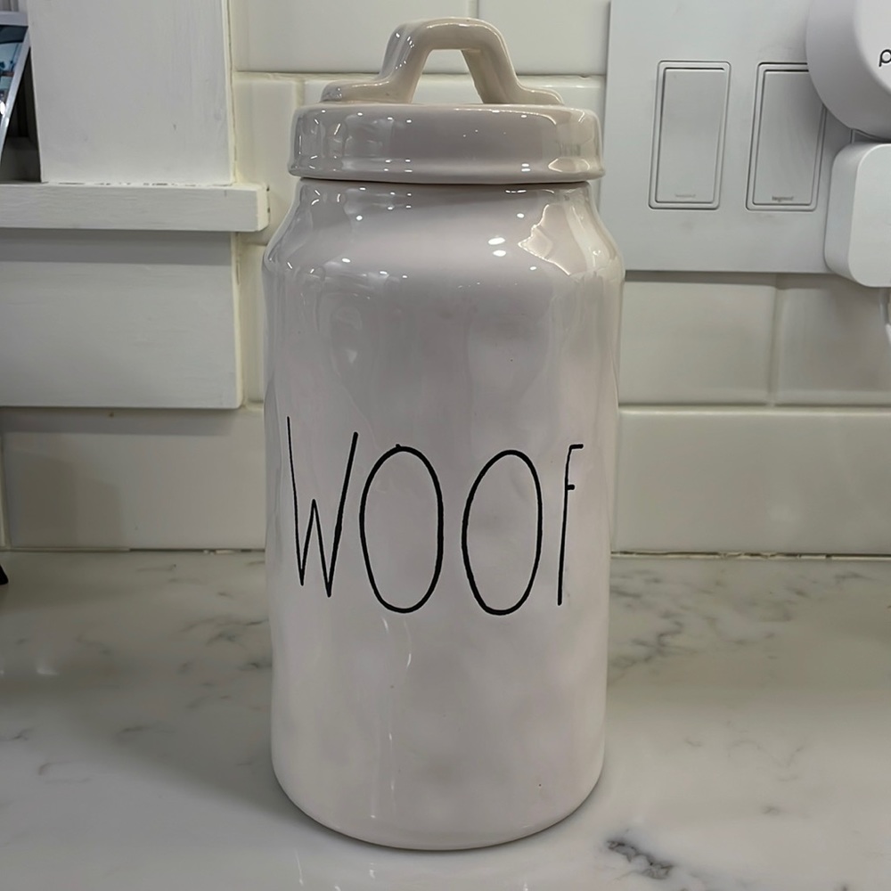 COPY - Rae Dunn Dog Treat Jar